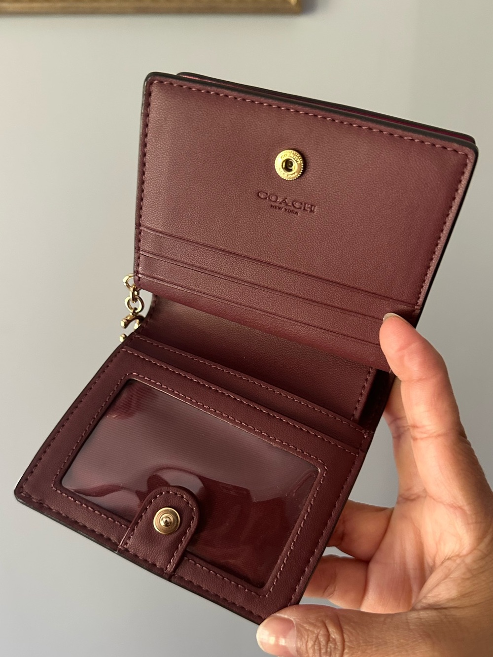 Coach snap wallet - Picture 6 of 9